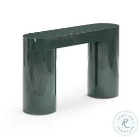 Mira Deep Green High Gloss Console Table