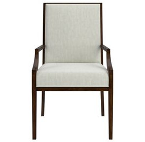 Eave Cream Upholstered Arm Chair Set of 2