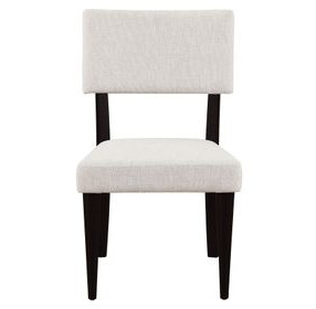 Colvin Black and White Side Chair Set of 2