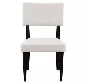 Colvin Black and White Side Chair Set of 2