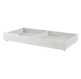 Olivia Brushed White Trundle