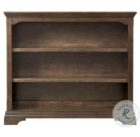 Olivia Rosewood Hutch and Bookcase with 3 Shelves