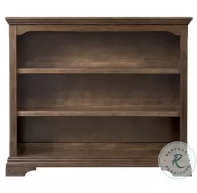 Olivia Rosewood Hutch and Bookcase with 3 Shelves
