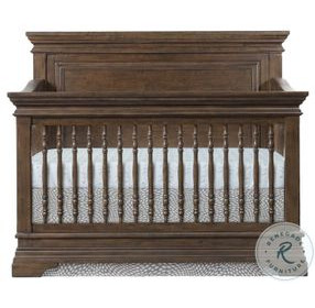 Olivia Rosewood Flat Top Convertible Standard Crib