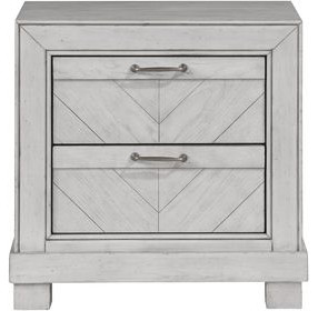 Montana Gray 2 Drawers Nightstand