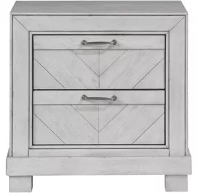 Montana Gray 2 Drawers Nightstand