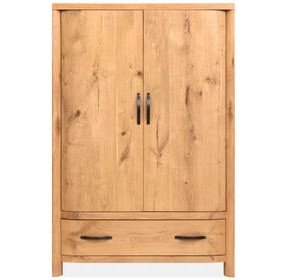 Highridge Honey Wheat 2 Door Armoire