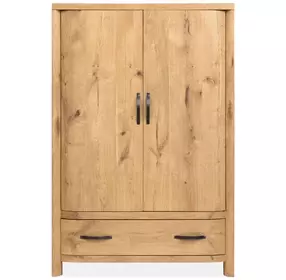 Laramie Honey Wheat 2 Door Armoire