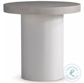 Turo Bone Round Side Table