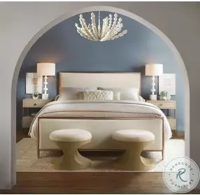 Westwood Plated Radiance And Trendy Snow Upholstered Metal Panel Bedroom Set