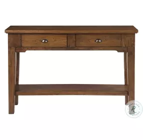 Ora Warm Walnut Serving Dining Table