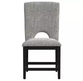 Salem Gray Upholstered Counter Height Side Chair Set of 2