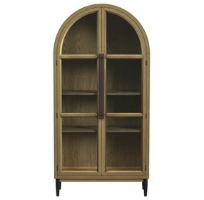 Homer Weathered Oak Bookcase