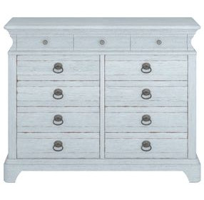 Summer Creek Blue 11 Drawer Dresser