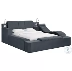 Quebec Upholstered Panel Bed