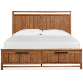 Everpine Storage Panel Bed