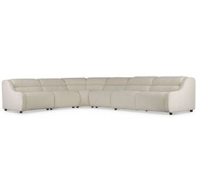 Gio Cream 6 Piece Power Reclining Sectional