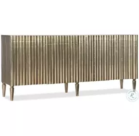 Melange German Silver Foil Console