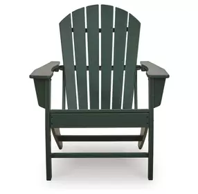Sundown Treasure Green Outdoor Adirondack Chair