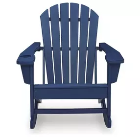 Sundown Treasure Blue Outdoor Rocking Chair