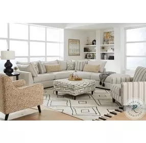 Durango Pewter Large Armless LAF Sectional