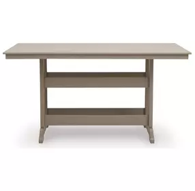 Sandy Dune Medium Brown 72" Rectangular Outdoor Counter Height Dining Table