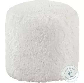 Nice Off White Pouf