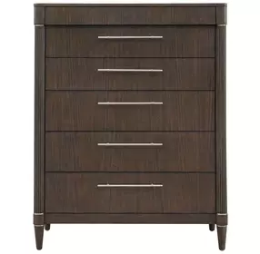 Oakridge Medley Piano Brown 6 Drawer Chest