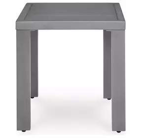 Dillon Beach Gray Square Outdoor End Table