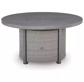 Dillon Beach Gray 48" Round Outdoor Fire Pit Table