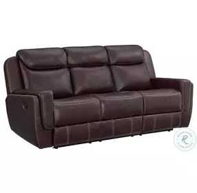 Lynx Brown Reclining Sofa