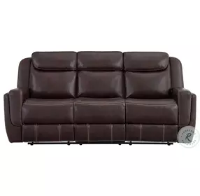 Lynx Brown Reclining Sofa