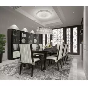 Paris Chic Espresso Dining Room Set