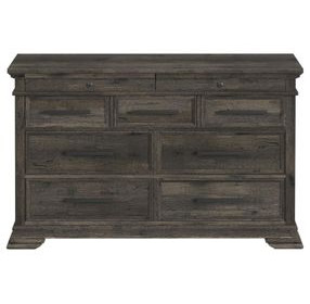 Hyde Charcoal 9 Drawer Dresser