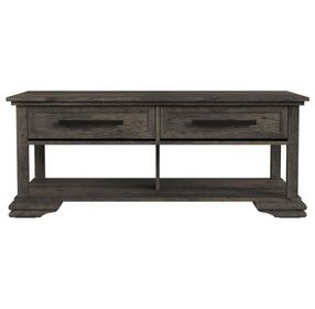 Hyde Charcoal Rectangular Coffee Table