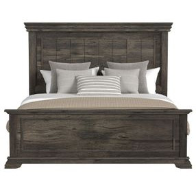 Hyde Charcoal King Panel Bed