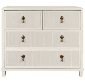 Pascal Antique White 4 Drawer Chest