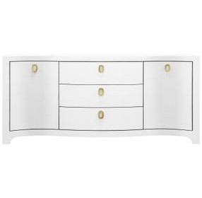 Paulina White 2 Door Buffet