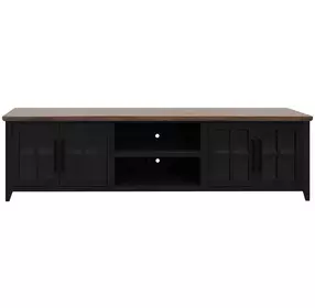 Providence Black and Bourbon 96" TV Stand