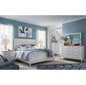 Whisperbay Sea Pearl and Driftwood Classic Panel Bedroom Set