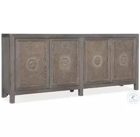 Griffin Natural Gray TV Stand