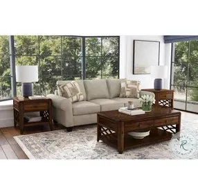 Stark Cherry Occasional Table Set