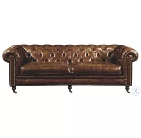 Birmingham Brown 87" Sofa