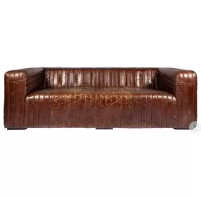 Castle Brown 95" Sofa