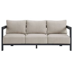 Fresca Beige 80" Outdoor Sofa