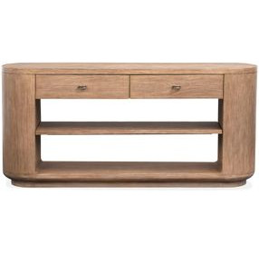 Westvale Chateau Brown Oval Sofa Table