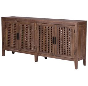 Crossings Portland Timber 78" TV Stand