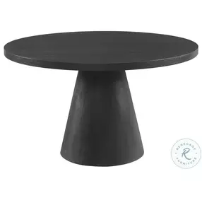 Canal Black Dining Table