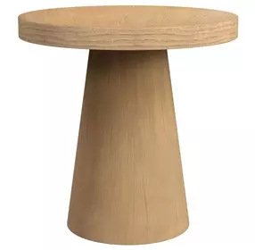 Canal Natural Round End Table