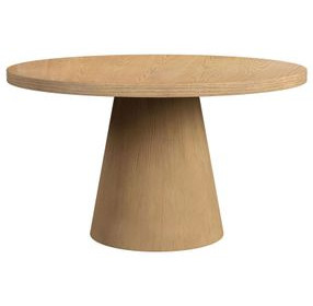 Canal Natural 52" Round Dining Table